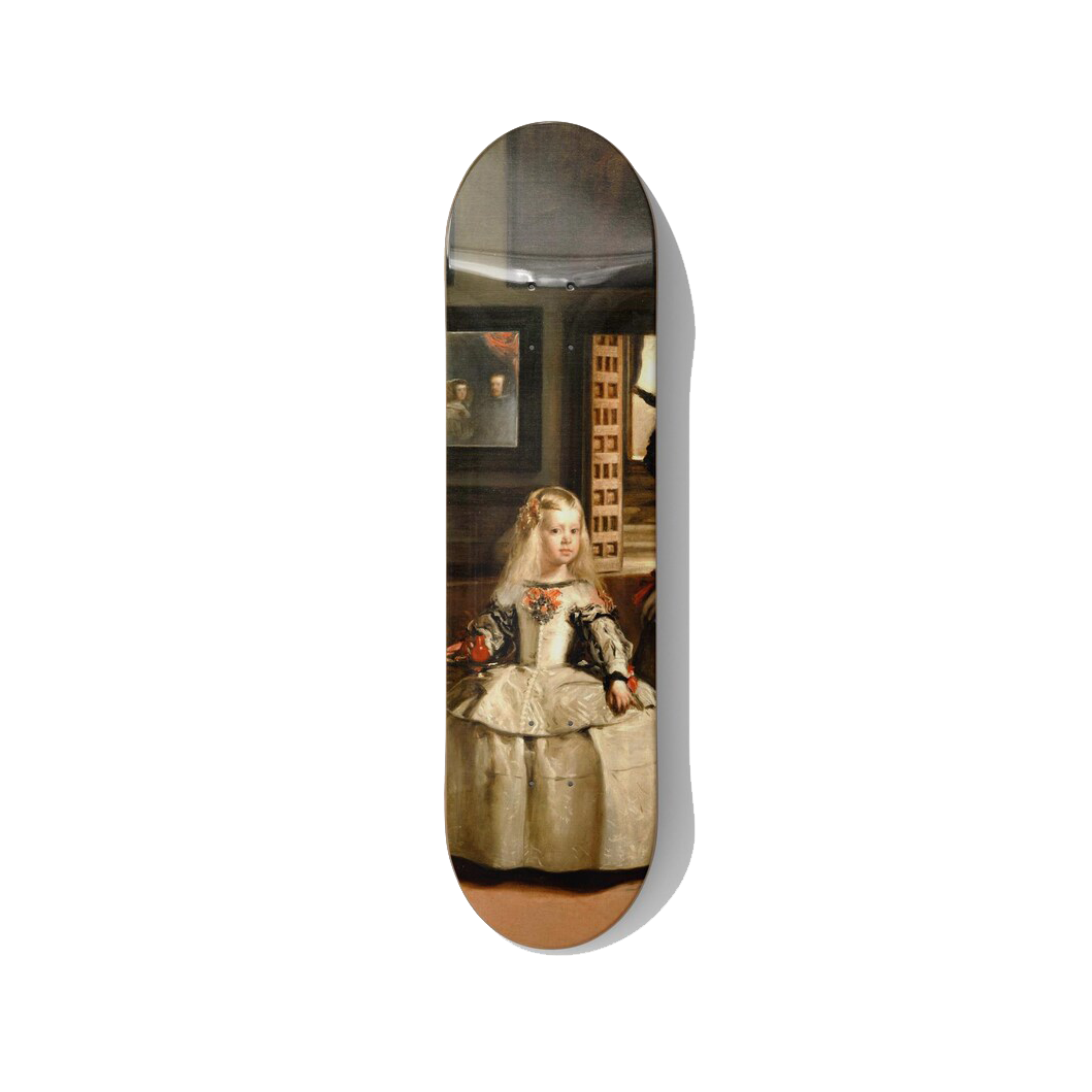 Velázquez Las Meninas – Spanish Baroque Royal Court Skateboard Art - deckarts.com