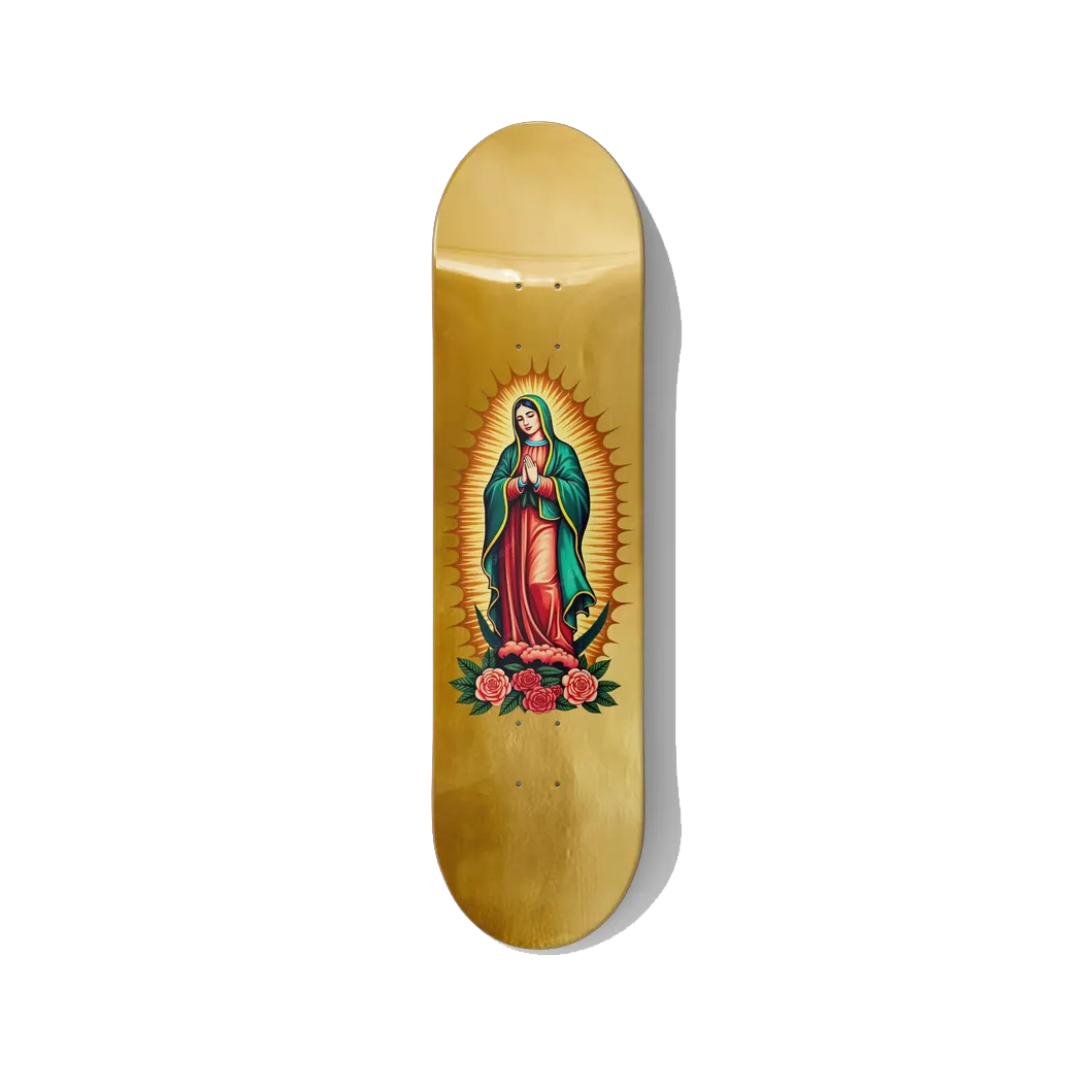 Our Lady of Guadalupe – Sacred Religious Icon Skateboard Wall Art - deckarts.com