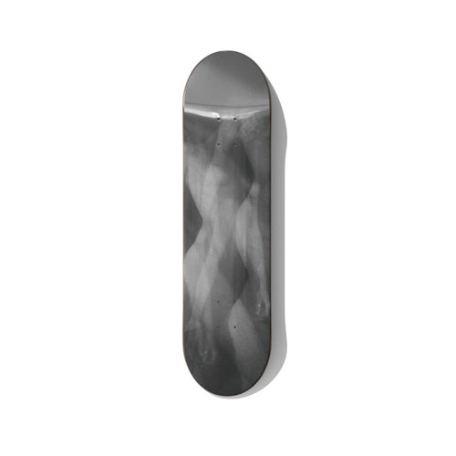 In Praise of Shadows Mirage Portrait skateboard wall art on premium Canadian maple deck
