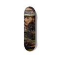 Hieronymus Bosch's Garden of Earthly Delights Hell Panel Skateboard Wall Art - Premium Canadian Maple Deck - deckarts.com
