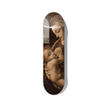Leonardo da Vinci Benois Madonna Skateboard Wall Art - Premium Canadian Maple Deck.