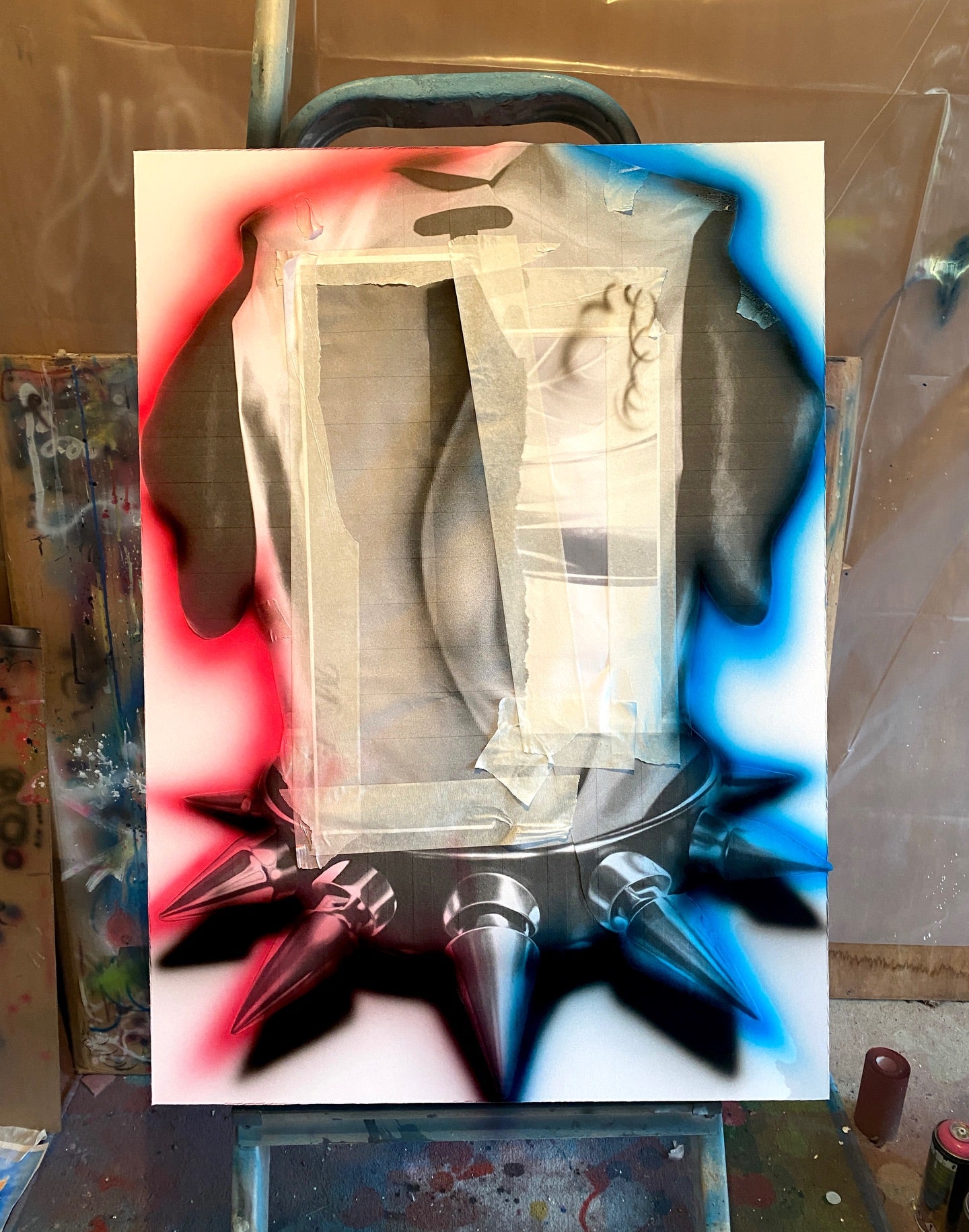 Skateboard Art – Shy Labeef by Charlotte Hennion | Diptych Deck Set
