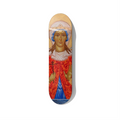 Byzantine Icon of a Female Saint Skateboard Wall Art - Premium Canadian Maple Deck - deckarts.com