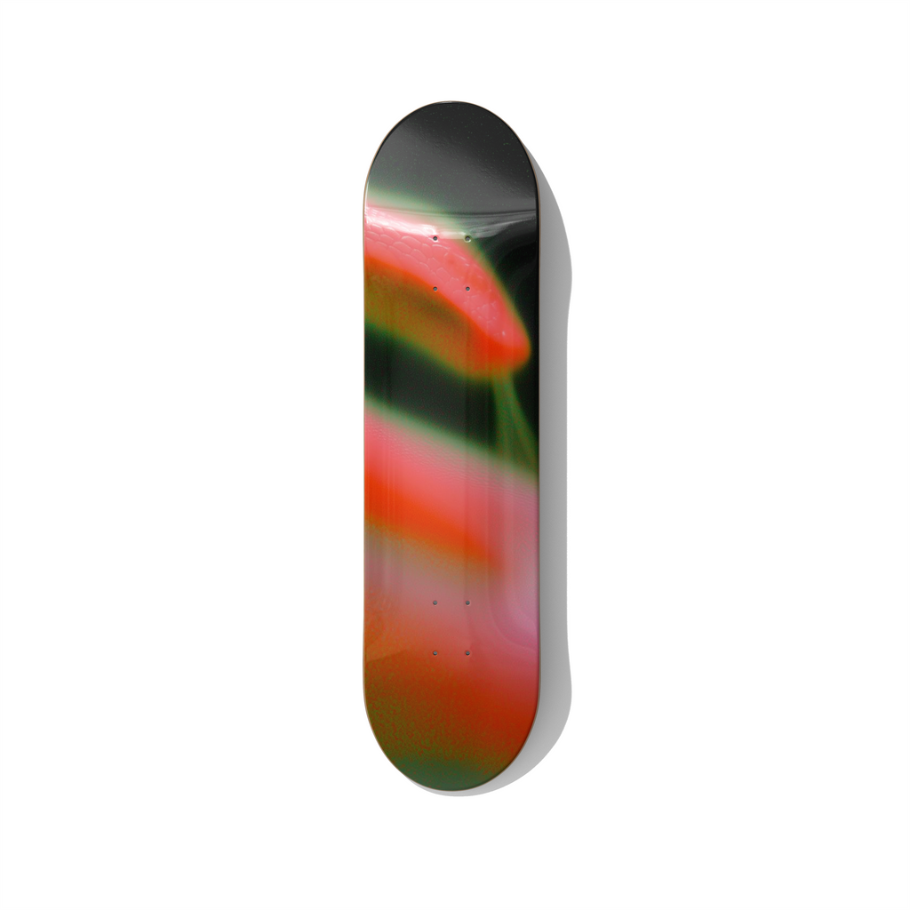 Snake in Motion Skateboard Wall Art – Premium Wildlife Deck for Modern Interiors - deckarts.com